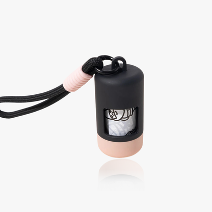 LoopPod Poop Bag - Black Pink
