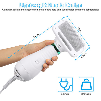 FurFlow 2-in-1 Dryer Brush