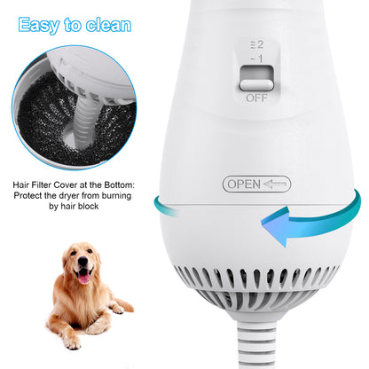 FurFlow 2-in-1 Dryer Brush