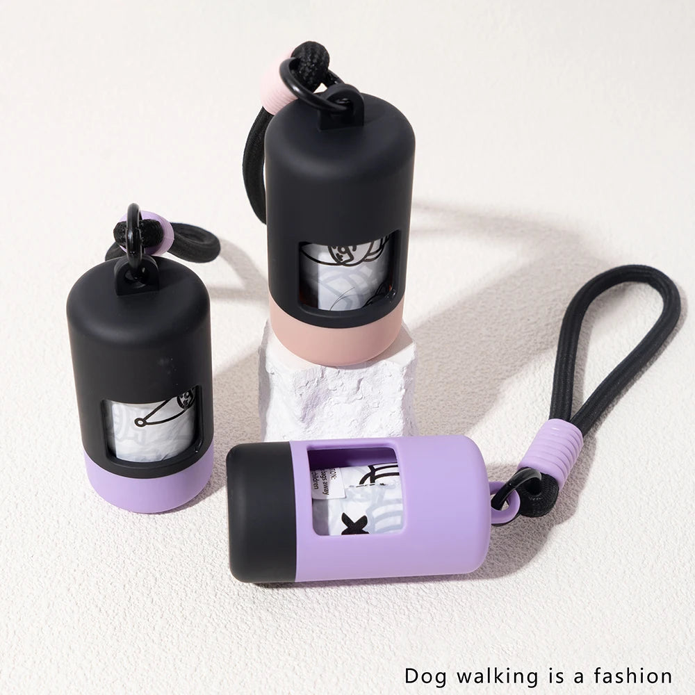 LoopPod Poop Bag - Pink Black