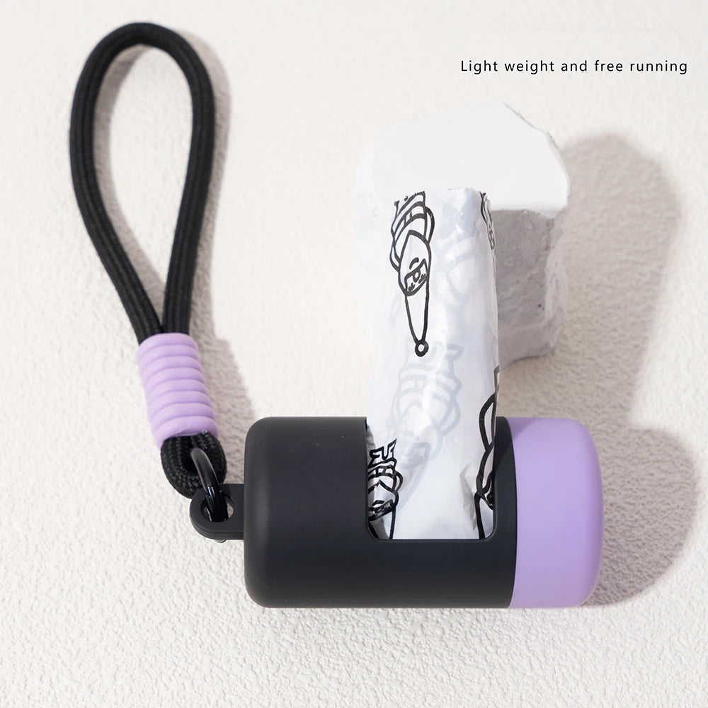 LoopPod Poop Bag - Pink Black