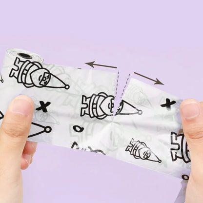 LoopPod Poop Bag - Pink Black